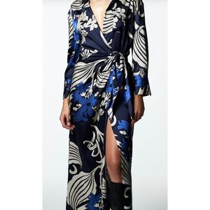 NWOT Zara Resort-Wear Wrap Shirt Dress Size XS